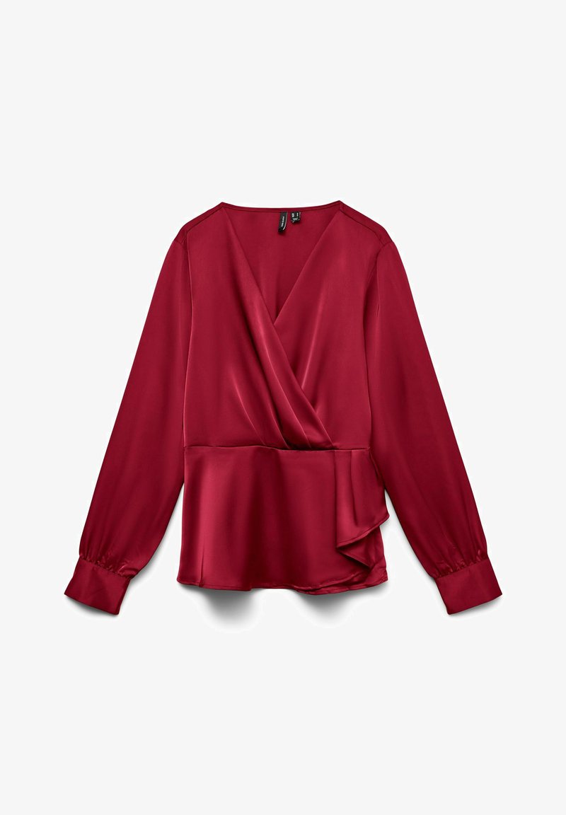 Vero Moda VMLEA - Blus - biking red/röd - Zalando.se