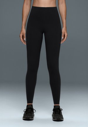 OYSHO, COMPRESSIVE WAIST CONTROL ANKLE-LENGTH LEGGINGS - Leggings - black