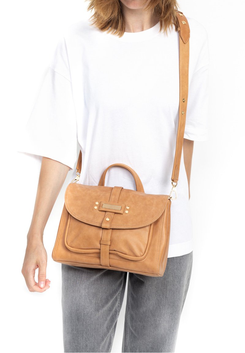 CLIO GOLDBRENNER ZETOS CLASSIC Handtas camel Zalando.nl
