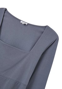 Terranova CON SCOLLO QUADRATO - Maglietta a manica lunga - avio