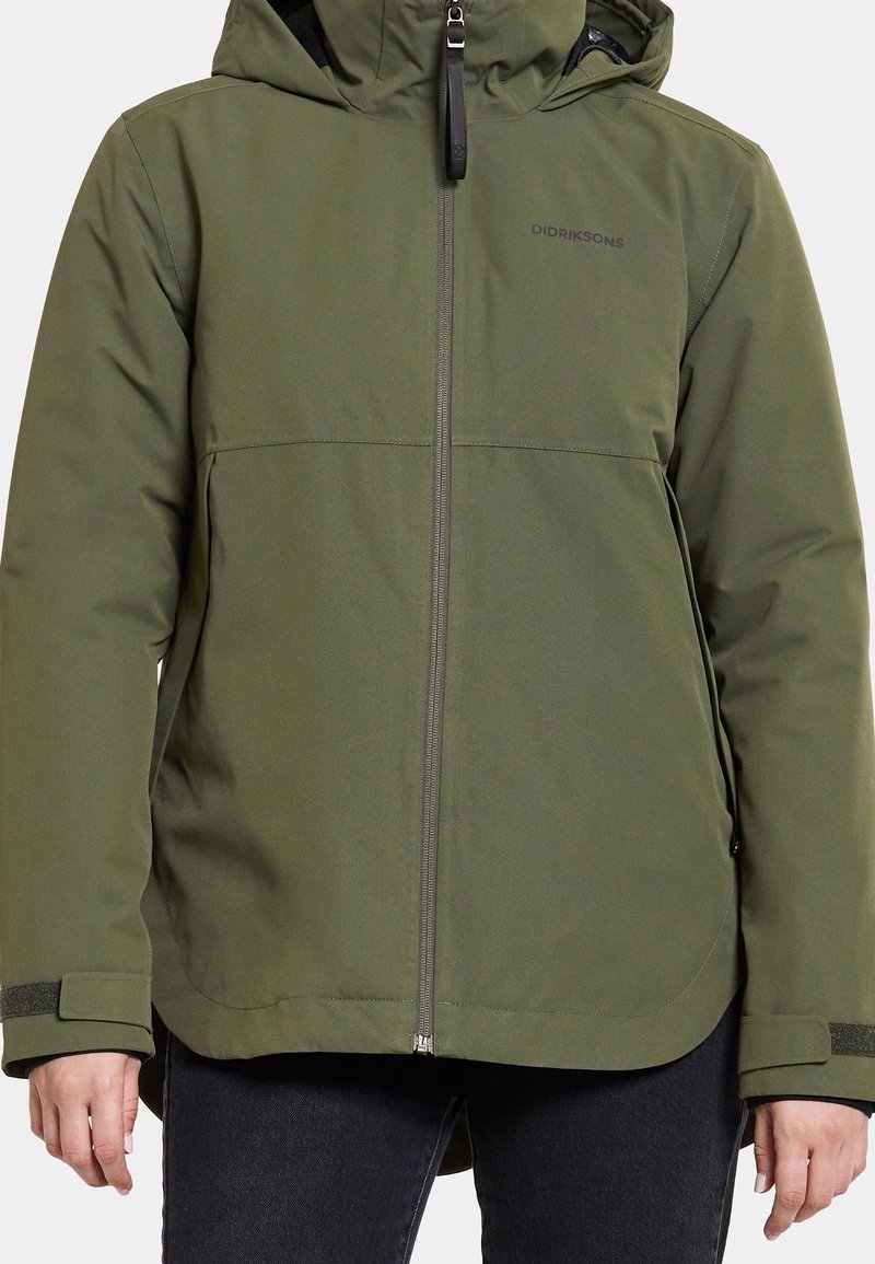 Didriksons Vinterkappa /-rock - green