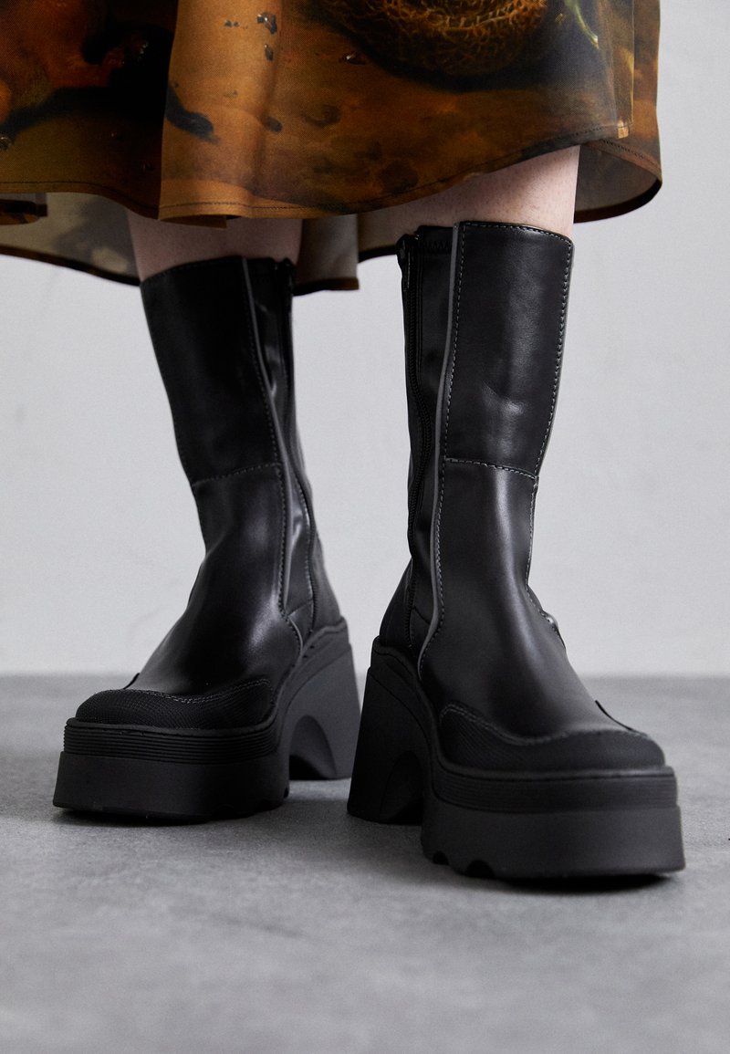 miista zelie lace up booties