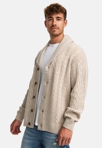 INDICODE JEANS ILTERLY - Vesta na kopčanje - kit