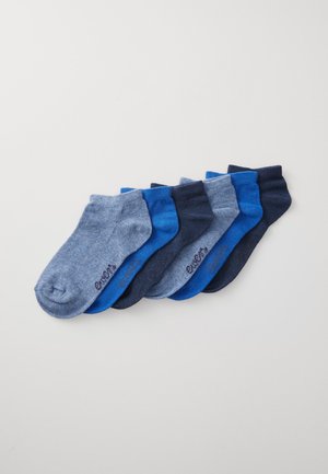 SNEAKER PLAIN UNISEX 6 PACK - Strømper - blue