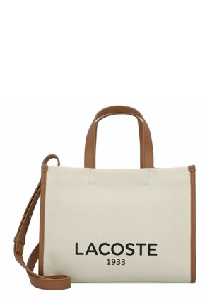 Lacoste HERITAGE 27 CM - Borsa a mano - natural tan