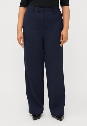 STRAIGHT - Stoffhose - dark night navy