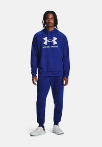 Under Armour RIVAL FLEECE - Spodnji deli trenirk - royal