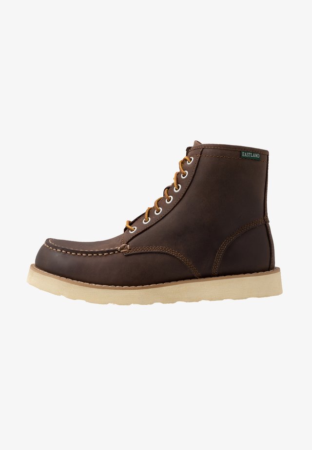 LUMBER - Stivaletti stringati - brown