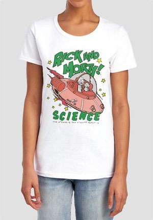 Rick And Morty RICK AND MORTY RICK'S SHIP COMIC - Print T-shirt - white