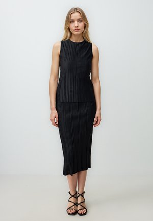 Gonna a tubino - black