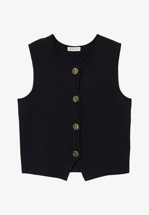 Cache Cache, CACHE CACHE CACHE CACHE ÄRMELLOSE JACKE CROPPED - Bodywarmer - noir