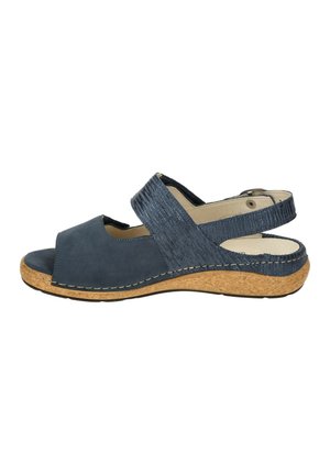 WALDLÄUFER  - Sandalen met sleehak - jeans