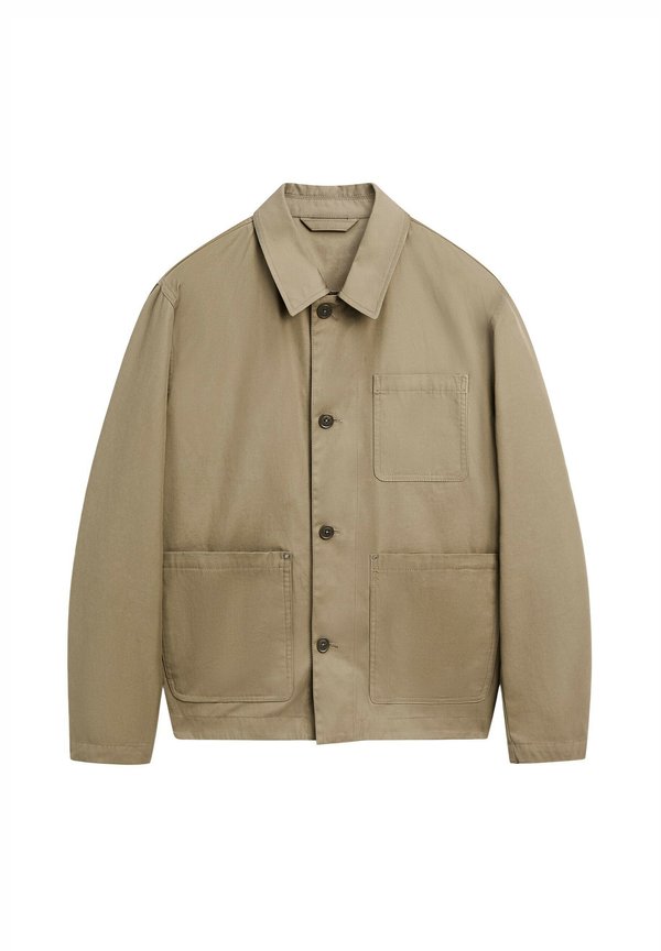 WITH POCKETS - Summer jacket - khaki2