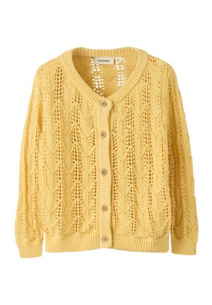 Lil' Atelier STRICKJACKE REGULAR FIT - Gilet - sahara sun