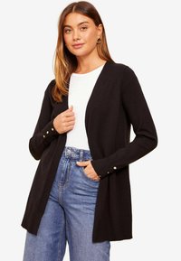 Friends Like These REGULAR FIT - EDGE TO EDGE - Cardigan - black
