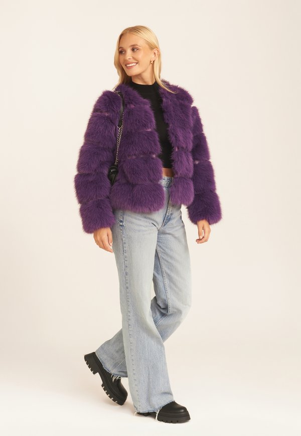 SOFT TOUCH - Winter jacket - purple2