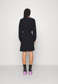 Vero Moda VMLYRA V NECK DRESS - Vestido de dia - black