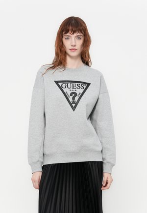 TRIANGLE SWEATSHIRT - Sweatshirt - light melange grey