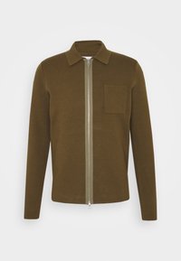 Não selecionado, dark olive