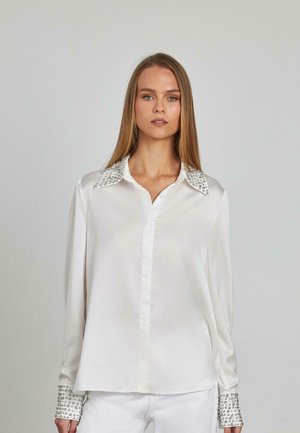 Hemdbluse - blanco