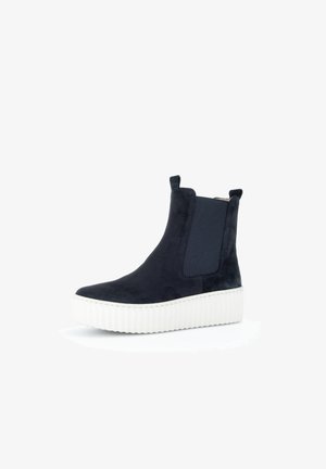 Gabor, Bottines à plateau - dark blue