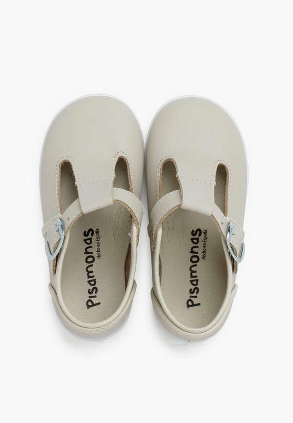 PEPITOS LAVABLE HEBILLA – Lauflernschuh – beige