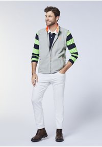 Polo Sylt ANTI-PILLING-FINISH - Weste - neutral gray