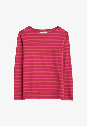 Seasalt Cornwall, SAILOR - T-shirt à manches longues - red breton dahlia coulis