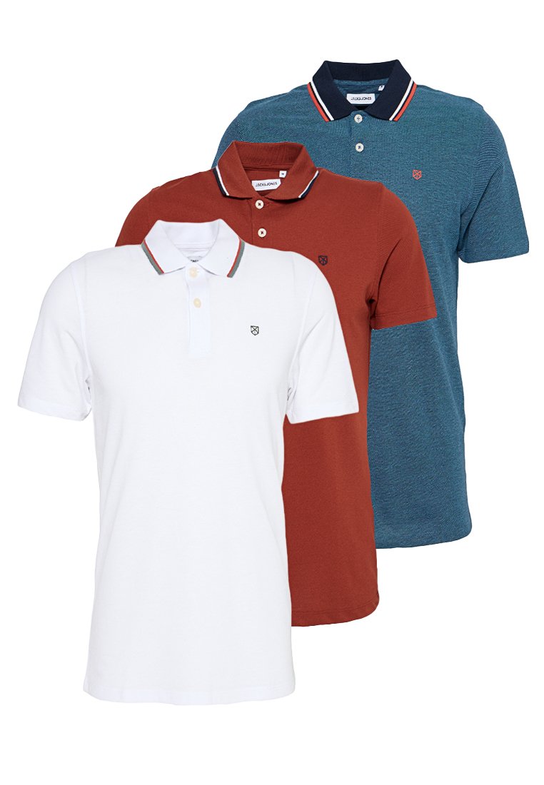 jack & jones Poloshirt blauw denim/bluedenim jack & jones Poloshirt blauw denim/bluedenim