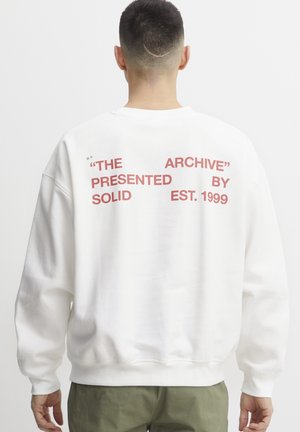 Solid SDEDYN - Sweatshirt - off white