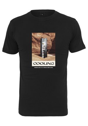 Camiseta estampada - black