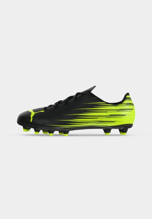 PUMA ATTACANTO II FG/AG JR UNISEX - Football boots artificial grass - black/lime squeeze — foto 2