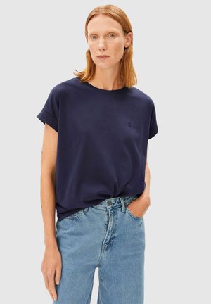 T-Shirt basic - tinted navy