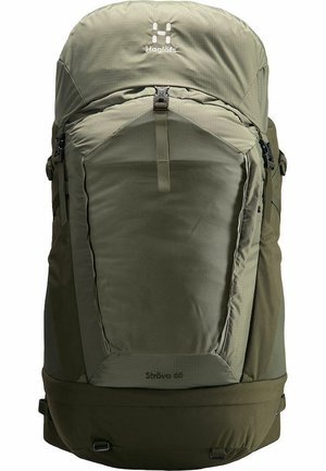 STRÖVA 65 - Zaino da trekking - sage green/deep woods m-l