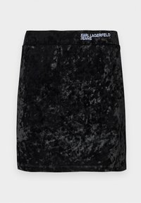 SKIRT - Minisukňa - black