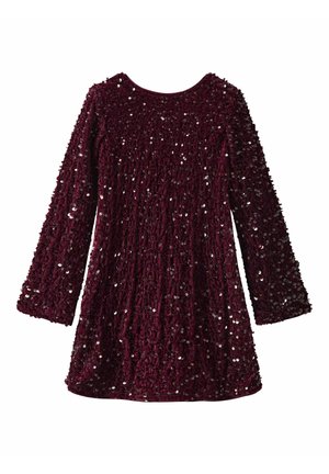 NKFRUSITTA LS  - Koktel haljina / svečana haljina - burgundy