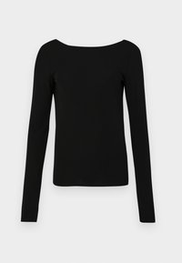 Long sleeved top - black