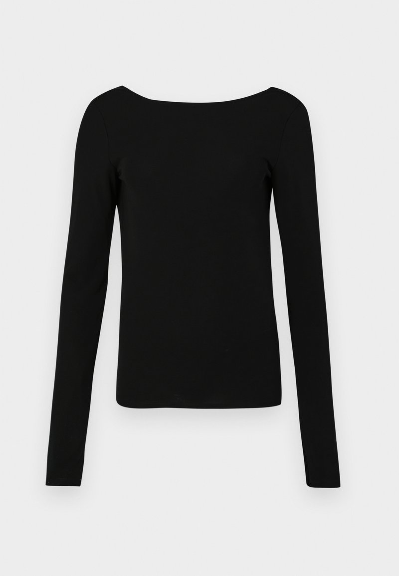 closed Longsleeve zwart