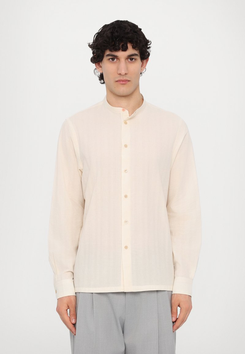 PS Paul Smith - CASUAL GRANDAD SHIRT - Chemise - white, Agrandir