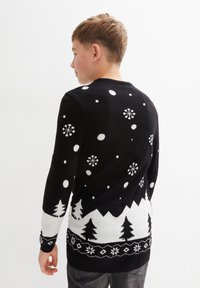 bonprix Maglione - black