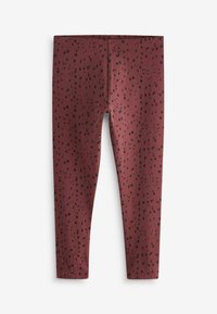 Next 5 PACK - Leggings - Byxor - rust brown mono spot neutral character