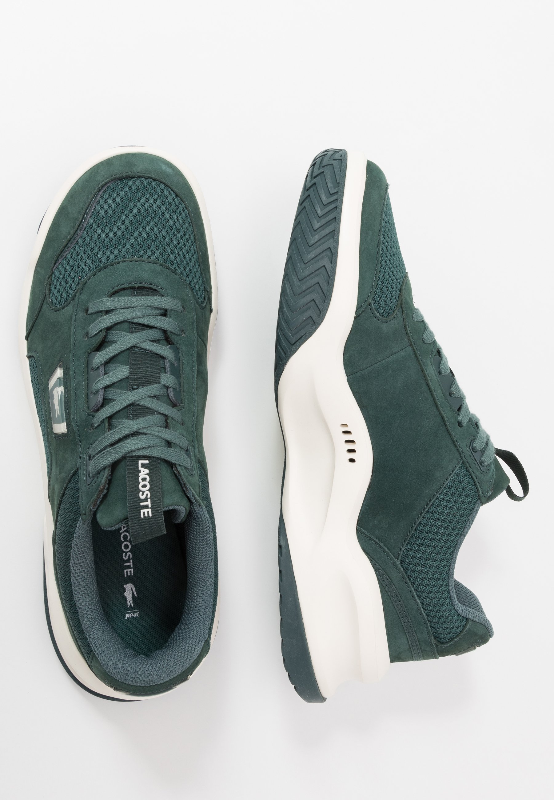 Lacoste ACE LIFT - Trainers - dark green - Zalando.co.uk