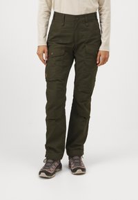Fjällräven VIDDA PRO VENTILATED TRS W - Lauko kelnės - deep forest