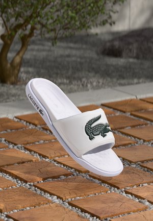 SERVE SLIDE DUAL - Mules - white/dark green