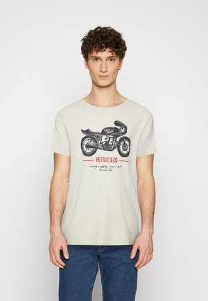 T-shirt con stampa - antik white