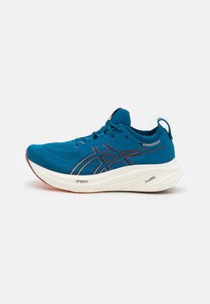 ASICS GEL-NIMBUS 26 - Road running shoes - rich navy/faded orange