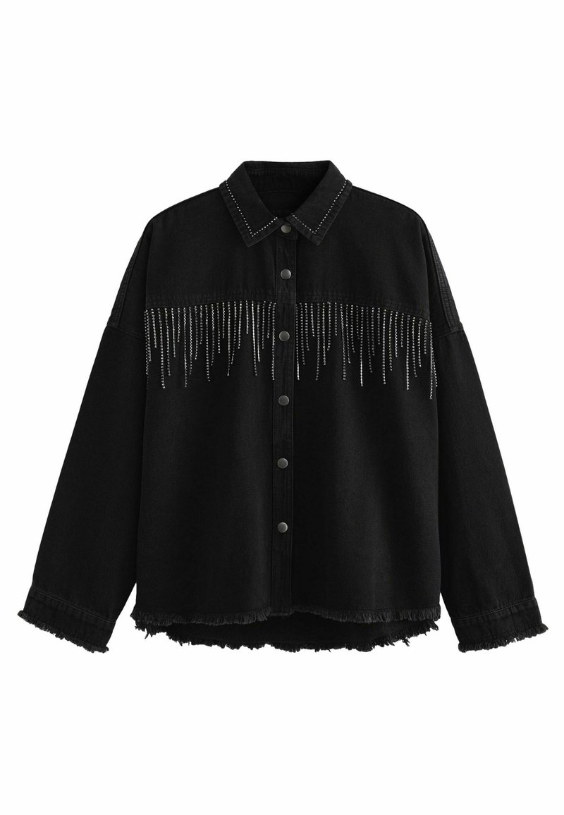 Next Overhemdblouse zwart Next Overhemdblouse zwart