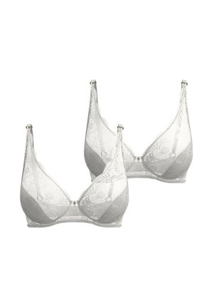 2-PACK BEAUTIFUL - Trojúhelníková podprsenka - offwhite