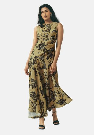 Rochie maxi - olive green