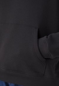 Tommy Jeans LOGO DRAWCORD HOODIE - Felpa - black